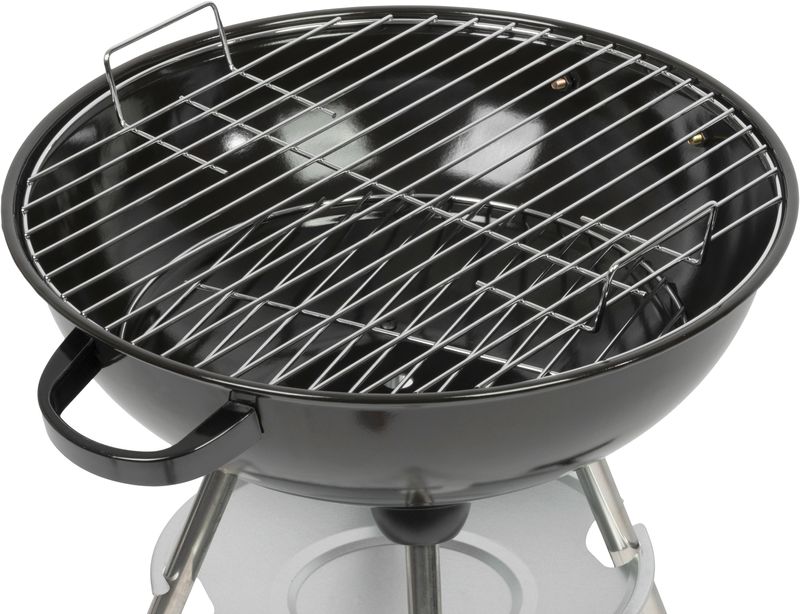 Prenosný gril – Strend Pro Servo, BBQ, na drevené uhlie, 45x52,5x73,5 cm – Obrázok 5