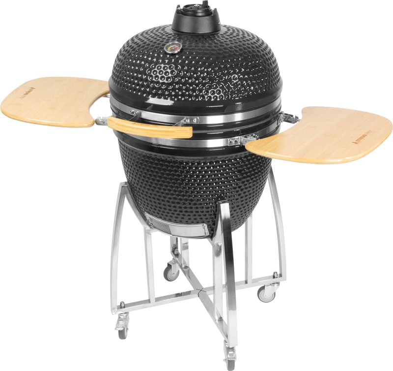 Čierny gril – Strend Pro Kamado Egg 23", na drevené uhlie – Obrázok 9