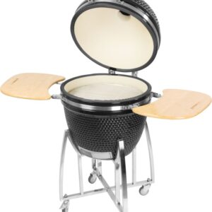 Čierny gril – Strend Pro Kamado Egg 23", na drevené uhlie