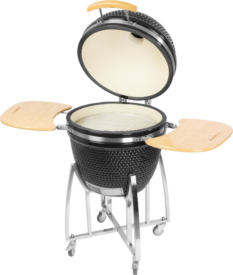 Čierny gril – Strend Pro Kamado Egg 23", na drevené uhlie