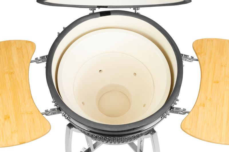Čierny gril – Strend Pro Kamado Egg 23", na drevené uhlie – Obrázok 5