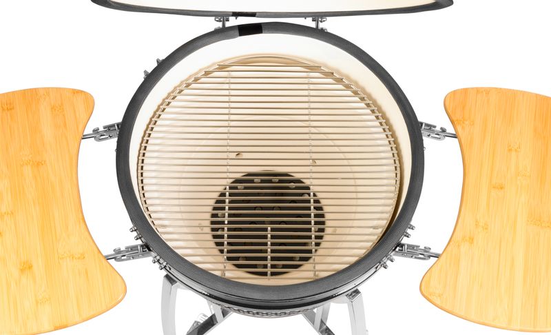 Čierny gril – Strend Pro Kamado Egg 23", na drevené uhlie – Obrázok 3