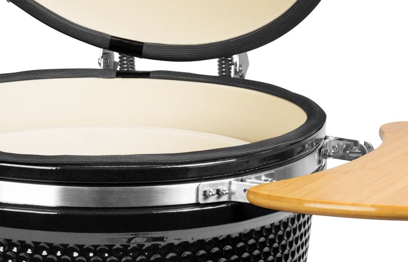 Čierny gril – Strend Pro Kamado Egg 23", na drevené uhlie – Obrázok 10