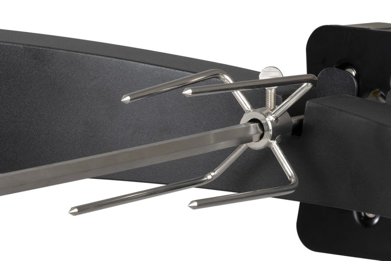 Elektrická ihla – grilovacia, ražeň na opekanie, špíz, pre gril Kamado Egg 23", 230 V, 3xAA – Obrázok 4