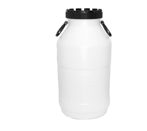 Plastový barel JPP - 50 litrov, širokohrdlý, na kvasenie a pitnú vodu, hrdlo 195 mm, HDPE