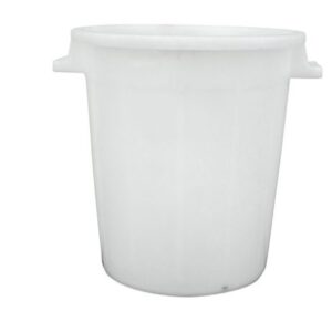Plastová nádoba ICS P480035B - 35 litrov, bez veka, biela, priemer 41 cm, výška 36 cm