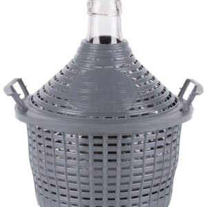 Sklenený demižón Strend Pro Cada Inco — na víno a pálenku, plastový kryt, 5 l