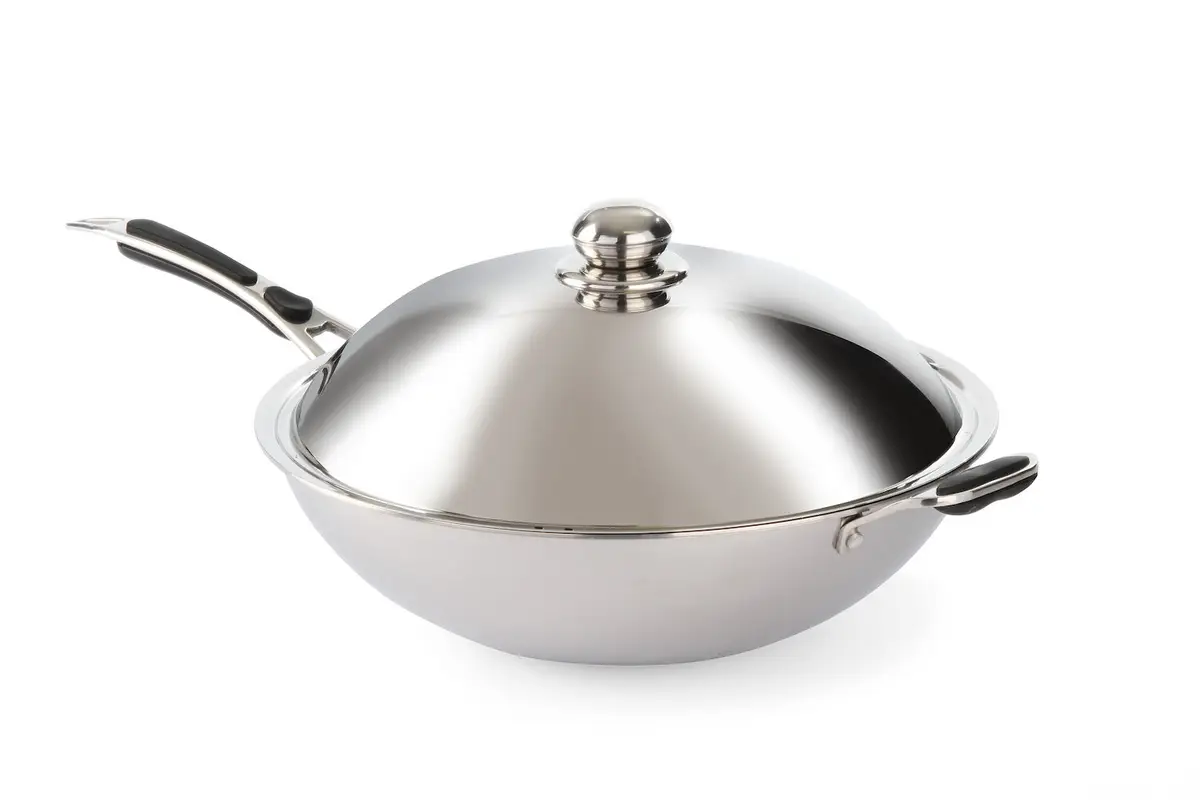 Profesionálna indukčná panvica Wok – HENDI Profi Line, ⌀360 x 180 mm – Obrázok 2