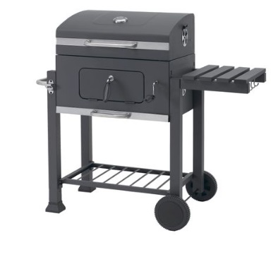 Gril na uhlie – Strend Pro Konzul, BBQ, na drevené uhlie, 117x66x108 cm