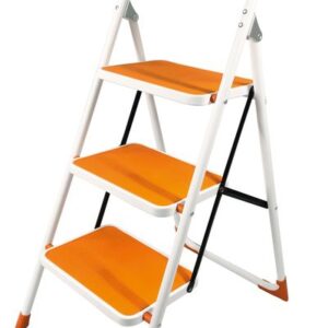 Oranžové schodíky – Strend Pro WRH2062, 3 stupienkové, nosnosť 150 kg