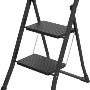 Oceľové schodíky – Strend Pro MINIFERO, 2 stupienkové, max. 125 kg