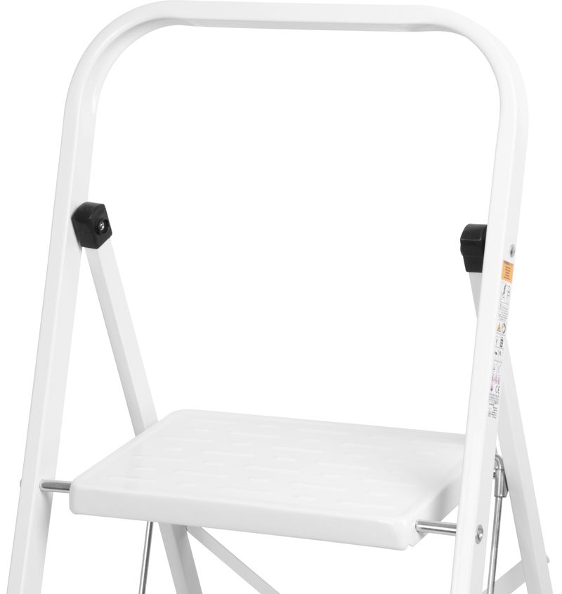 Oceľové schodíky – LFD130, 3 stupienkové, EN14183, nosnosť 150 kg, 113,5 cm – Obrázok 4