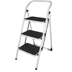 Oceľové schodíky – WRH2363, 3 stupienkové, nosnosť 150 kg
