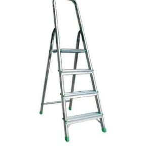 Červené schodíky – ALVE EUROSTYL HOBBY 2913, 3 stupienkové, 130 cm, nosnosť 120 kg