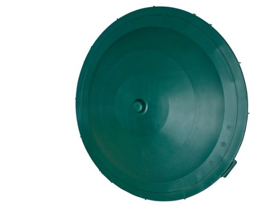 Plastové veko ICS M150506V - na nádobu Ecotank 500 litrov, priemer 96 cm