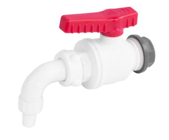 Výpustný ventil ICS P161200 - rozmer 1", na nádobu