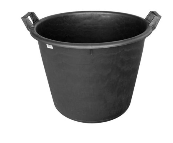 Plastová nádoba ICS P14055 - okrúhla, 65 litrov, priemer 55 cm, 2 rukoväte, plné dno, výška 41 cm