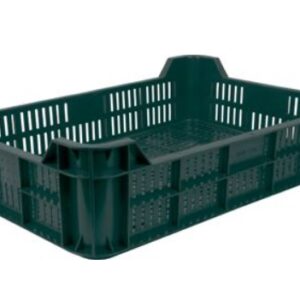Perforovaná prepravka M10 - na ovocie a zeleninu, 21 litrov, maximálne 10 kg, rozmer 60 x 40 x 15 cm, PE materiál
