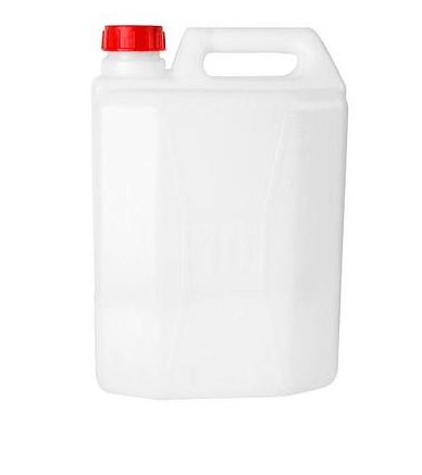 Plastový kanister JPP - odľahčený, bandaska na pitnú vodu, objem 5 litrov, HDPE