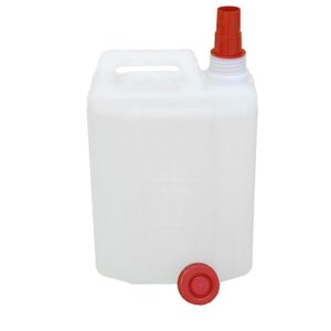 Plastový kanister ICS M82225 - objem 25 litrov, biely