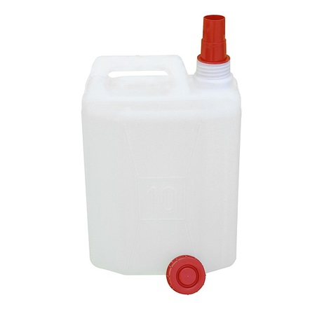 Plastový kanister ICS M82225 - objem 25 litrov, biely