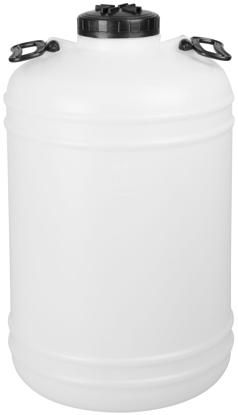 Plastový barel Pannon Fermet - 50 litrov, na závit, úzkohrdlý, na kvasenie a pitnú vodu, hrdlo 115 mm – Obrázok 3