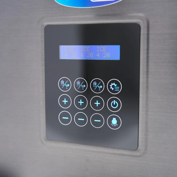 Digitálny stroj na ľadovú drť – Maxima 09504006, objem 3x 12 l, digitálny displej – Obrázok 7