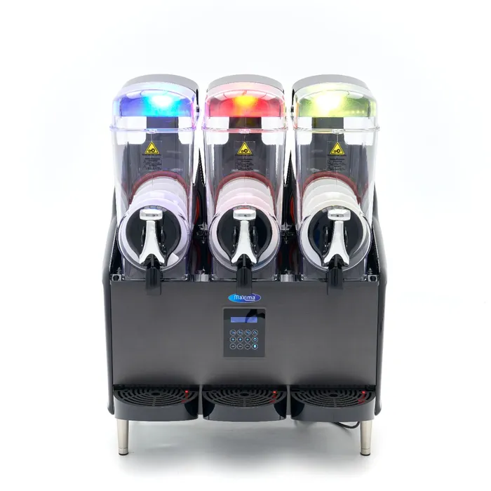 Digitálny stroj na ľadovú drť – Maxima 09504006, objem 3x 12 l, digitálny displej – Obrázok 5