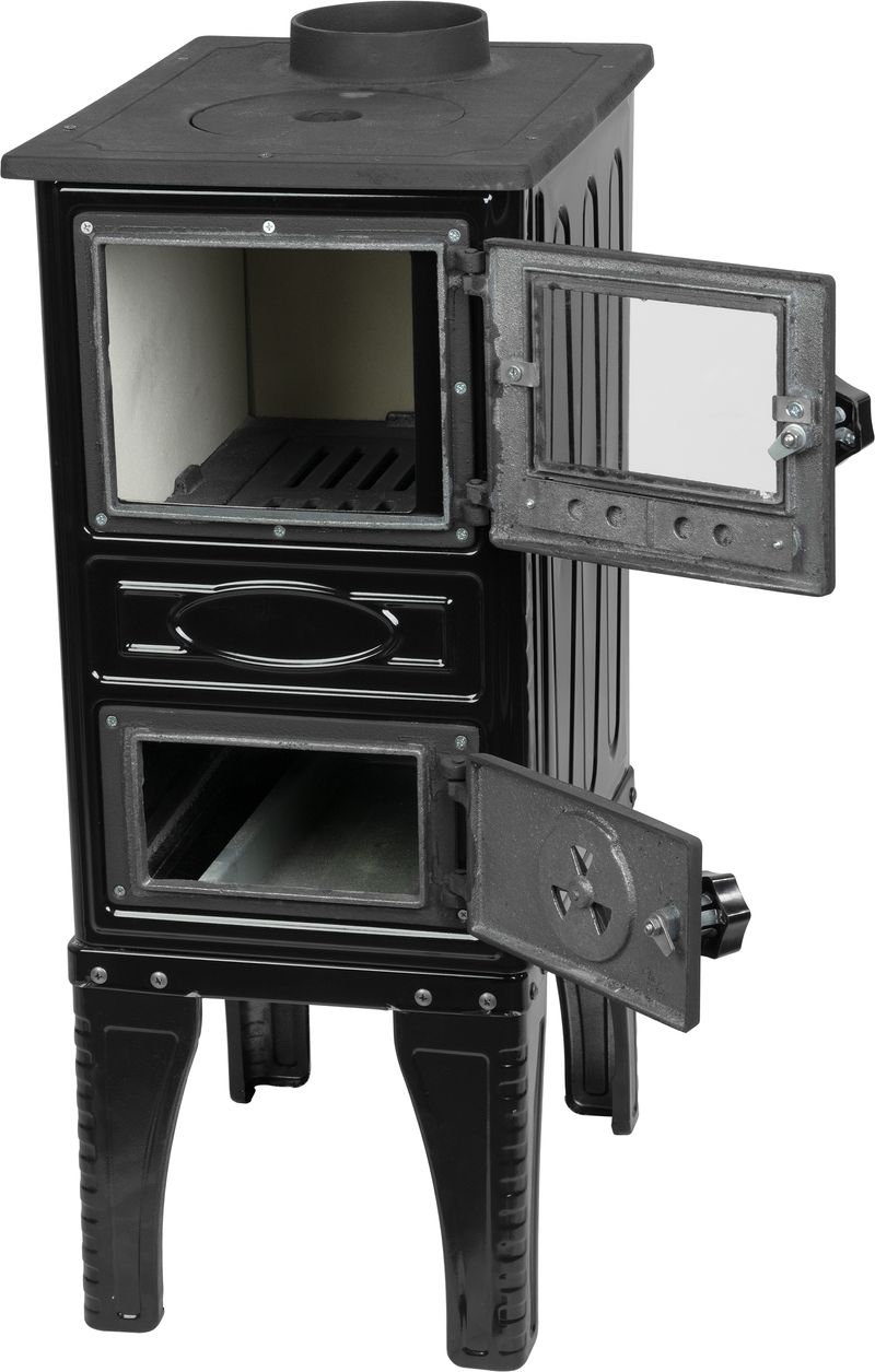 Výkonné krbové kachle 304U Mini — 9 kW – Obrázok 3