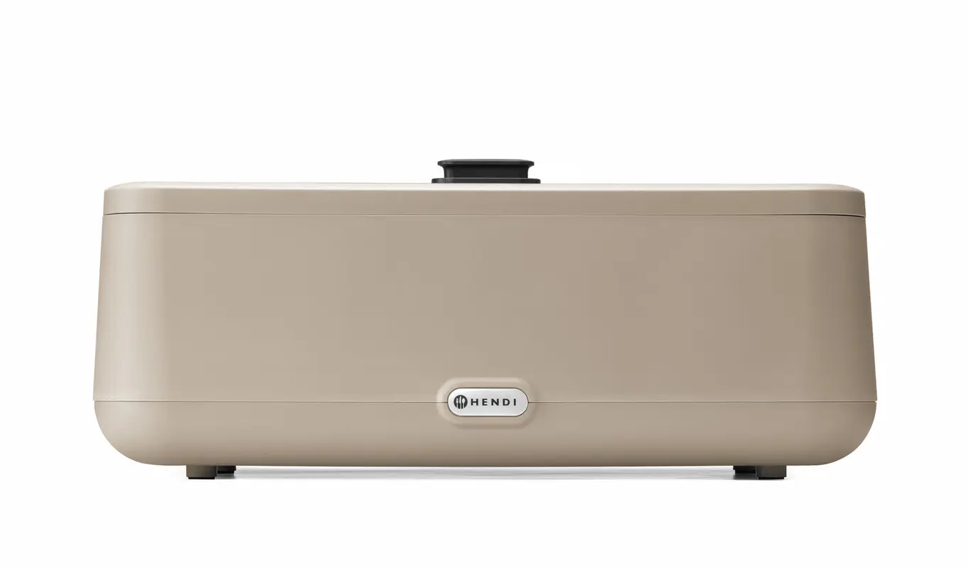 Béžový elektrický chafing dish Uniq – 700 W | Hendi 470442 – Obrázok 2