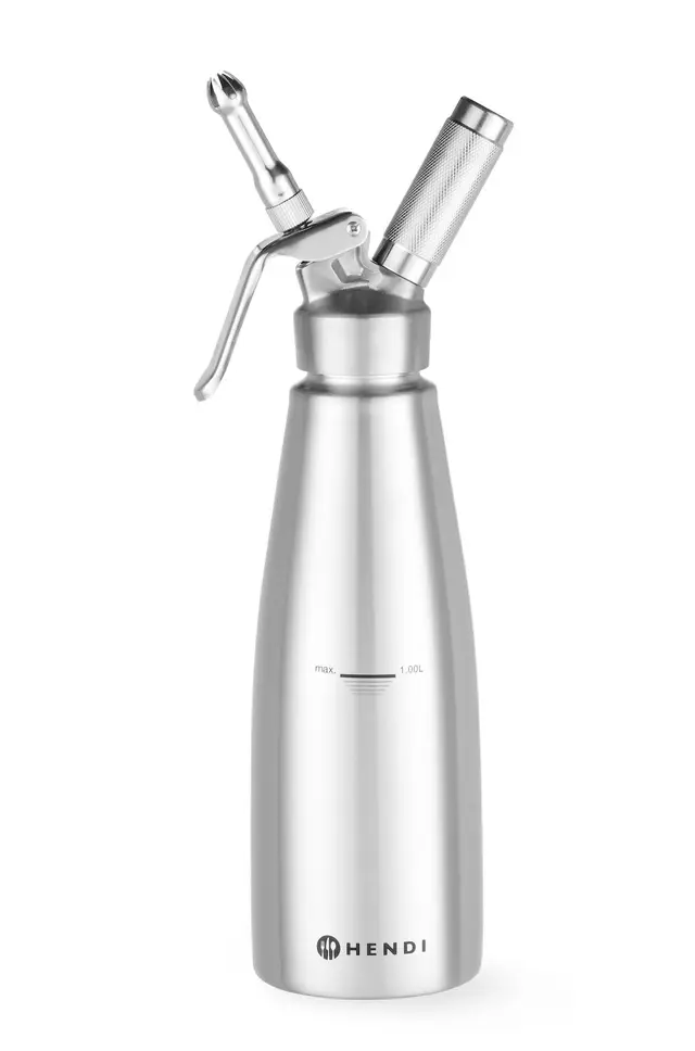 Štandardná fľaša na šľahačku – HENDI Profi Line, 1 l, ⌀98 x 330 mm