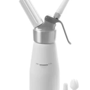 Štandardná fľaša na šľahačku – HENDI Kitchen Line, 0,25 l, ⌀80 x 200 mm