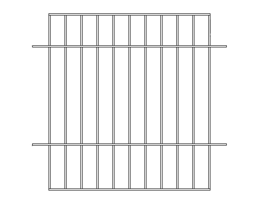 Vertikálna priečka – deliaca, výška 432 mm, pre sériu FEI