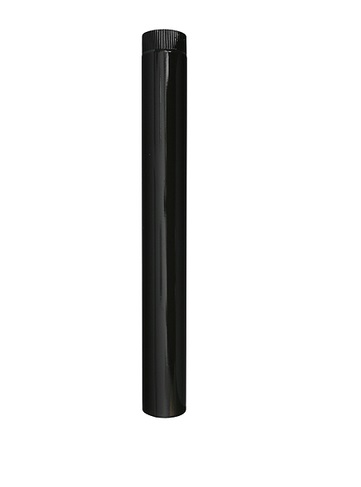 Smaltovaná dymová rúra – Smalt, priemer 120 mm, dĺžka 1000 mm, hnedá