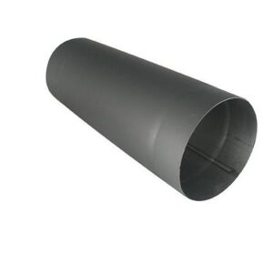 Hrubostenná dymová rúra – HS, dĺžka 1000 mm, priemer 120 mm, hrúbka plechu 1,5 mm