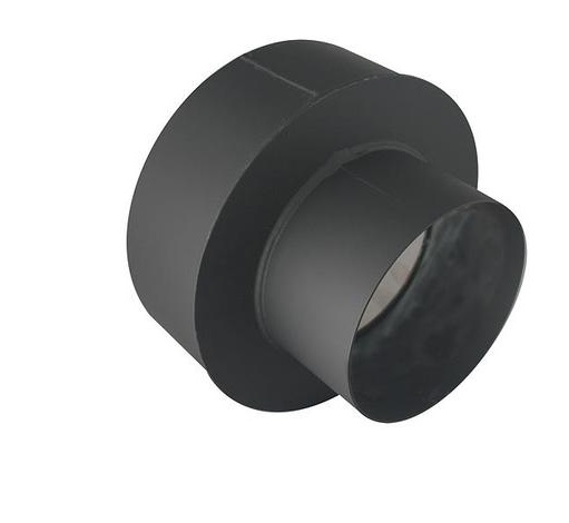 Hrubostenná dymová redukcia – HS, prechodka dymovodu, rozmer 160/120 mm, hrúbka plechu 1,5 mm