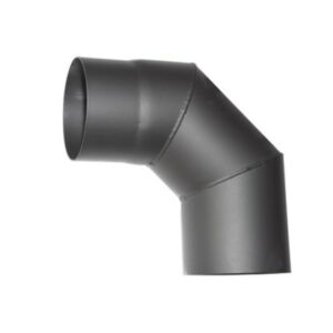 Hrubostenné dymové koleno – HS, uhol 90°, priemer 120 mm, hrúbka plechu 1,5 mm