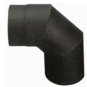 Hrubostenné dymové koleno – HS, uhol 90°, priemer 150 mm, hrúbka plechu 1,5 mm