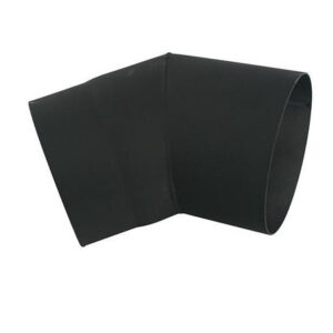 Hrubostenné dymové koleno – HS, uhol 45°, priemer 160 mm, hrúbka plechu 1,5 mm