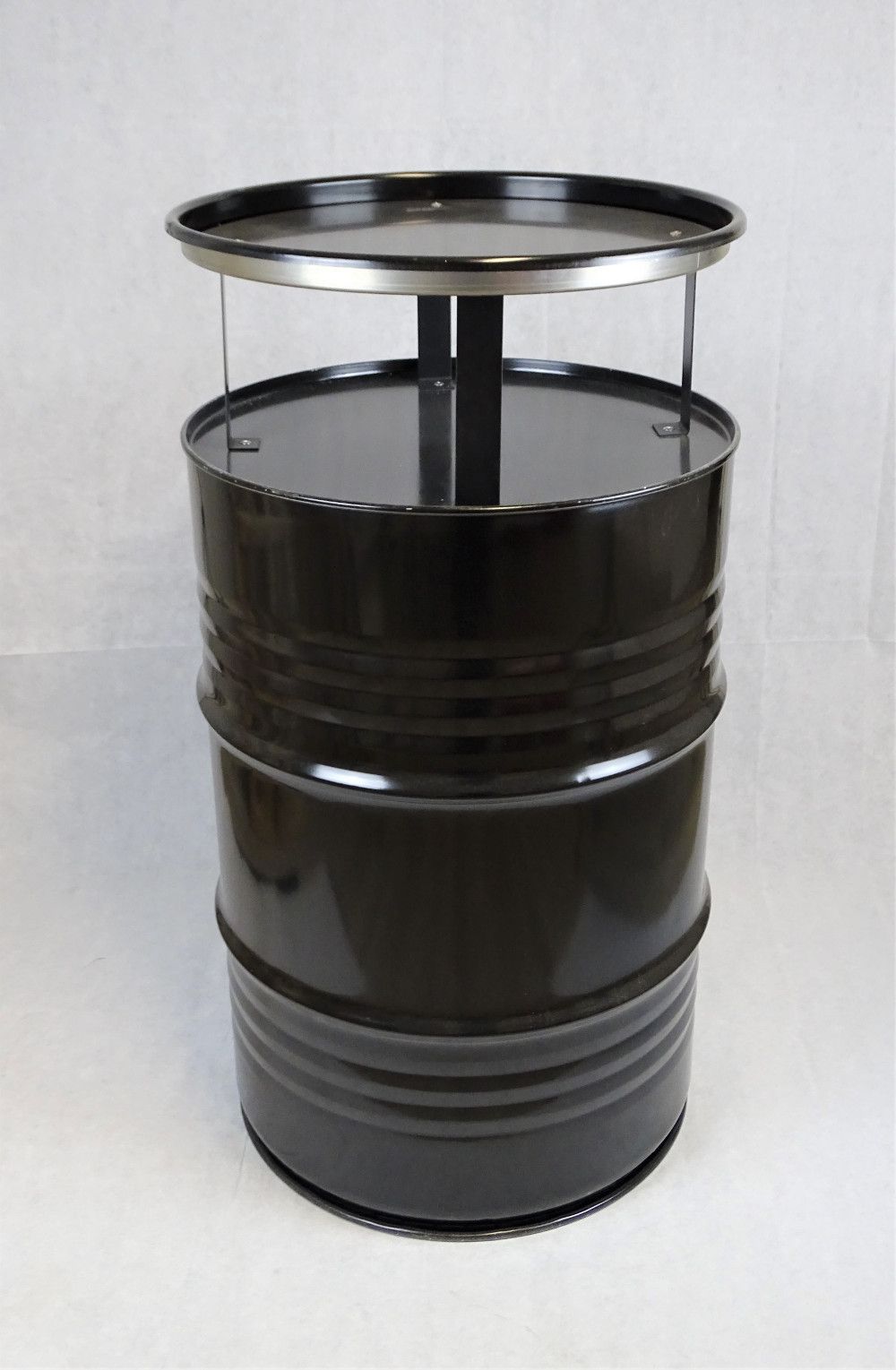 Skladací barový stôl – párty stôl, výška 108 cm, priemer 57 cm, zelený – Obrázok 11