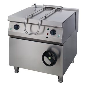 Profesionálna varná panvica Premium — objem 100 l, elektrická, hĺbka 90 cm, 400 V