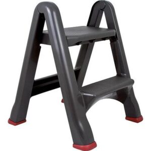 Plastové stupadlo – stolička Curver® STEP STOOL, 2 stupienkové, bez rúčky, obojstranné