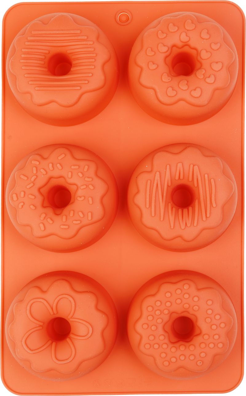 Forma na donuty – MagicHome, silikón, 27 x 16 x 3 cm