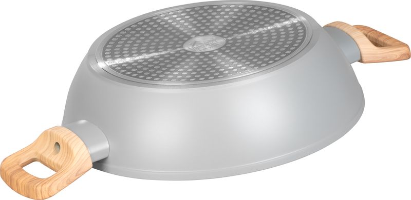 Plytký hrniec so sklenenou pokrievkou – MagicHome Harmony, 26 cm – Obrázok 3