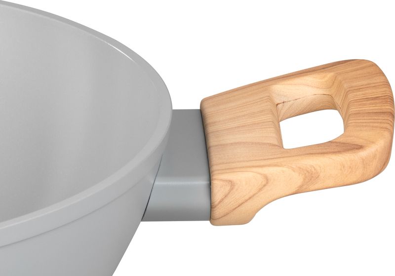 Plytký hrniec so sklenenou pokrievkou – MagicHome Harmony, 26 cm – Obrázok 2