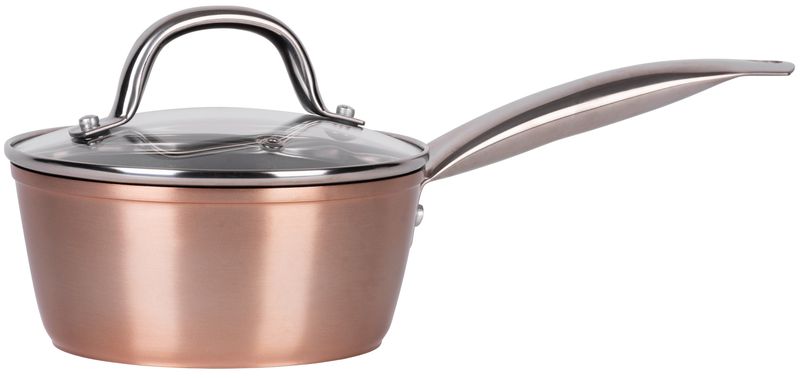 Nerezová rajnica – MagicHome Copper Line, 16 cm, 1200 ml, so sklenenou pokrievkou – Obrázok 4