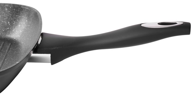 Grilovacia panvica – MagicHome Black Line, 28 cm – Obrázok 3