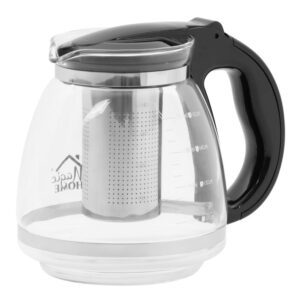 Sklenený čajník – MagicHome TP021, 1500 ml, sklo/PP/nerez