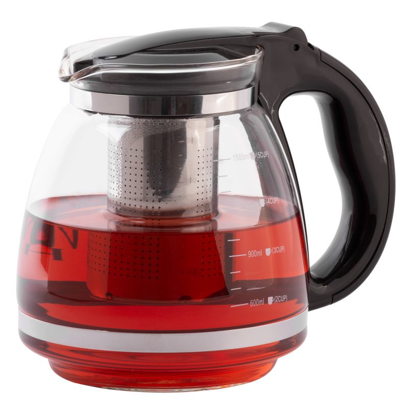 Sklenený čajník – MagicHome TP021, 1500 ml, sklo/PP/nerez – Obrázok 3