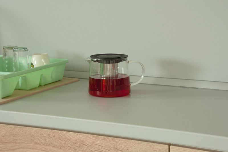 Sklenený čajník– MagicHome TP003, 1500 ml, sklo/PP/nerez – Obrázok 2